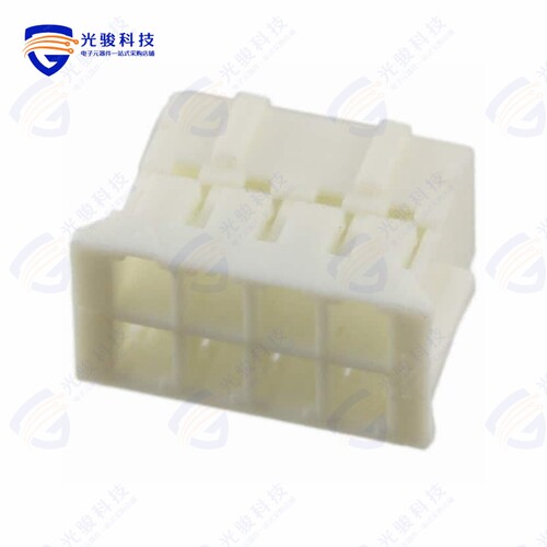 SWH204-NULN-D04-UU-WH《CONN RCPT 2.0MM DUAL WHITE 8POS》