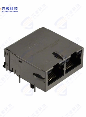 0826-1X2T-23-F《CONN JACK 2PORT 1000 BASE-T PCB》