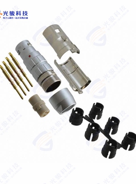 JBXFD1G04MSSDSR《CONN PLUG MALE 4P GOLD SLDR CUP》