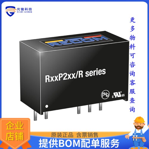 R05P205S/R8电源模块【DC DC CONVERTER 5V 2W】