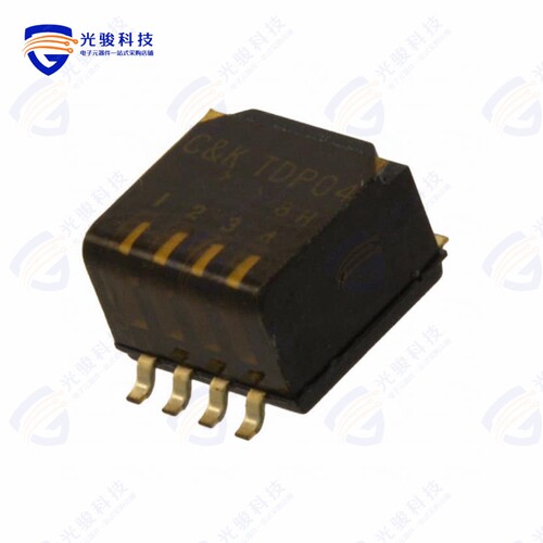 TDP04H0SB1 《SWITCH PIANO DIP SPST 25MA 24V》