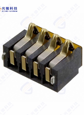 475070010《CONN SPRING BATTERY 4POS SMD》