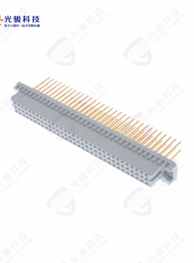 1-148167-5《CONN DIN RCPT 96POS PCB GOLD》