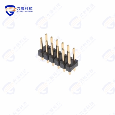 10129382-906003BLF《CONN HEADER R/A 6POS 2.54MM》