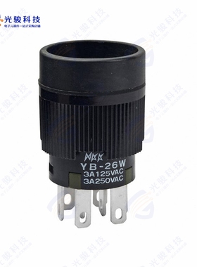 YB26WCKW01 《SWITCH PUSHBUTTON DPDT 3A 125V》