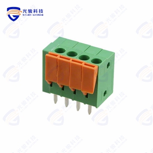 4POS HA0470500000G BLK 3.81MM PCB ENT TERM TOP