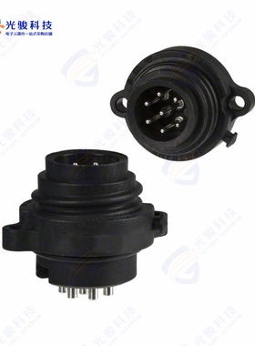 C01630C00610012《CONN RCPT MALE 7POS SILVER SLDR》