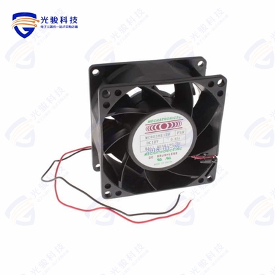 MC8038E12B-FSR-PC《FAN 12VDC 80X15 W/PARYLENE COAT》
