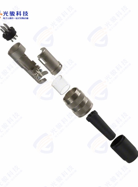 T3400001U《CONN PLUG MALE 6P SILV SLDR CUP》