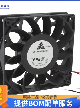 无刷直流风扇FFB1224VHE【FAN AXIAL 120X38MM 24VDC WIRE】