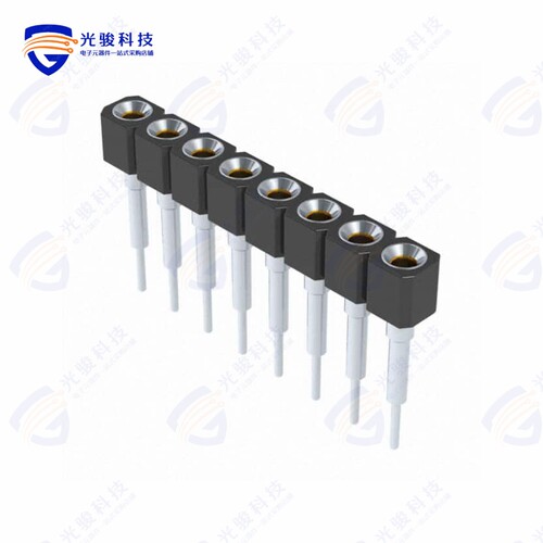 316-43-108-41-003000《CONN SOCKET 8POS 0.1 GOLD PCB》
