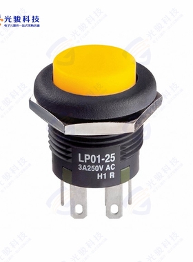 LP0125CCKW015DB 《SWITCH PUSHBUTTON DPDT 3A 125V》