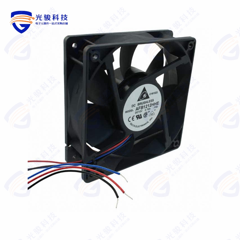 AFB1212HHE-F00《FAN AXIAL 120X38MM 12VDC WIRE》