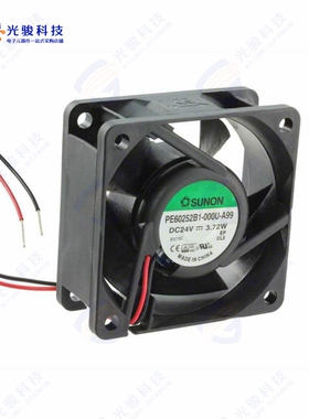 PE60252B1-000U-A99《FAN 60X25MM 24VDC 36.0 CFM》