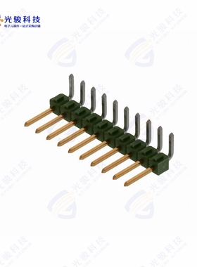 1-826631-0《CONN HEADER R/A 10POS 2.54MM》