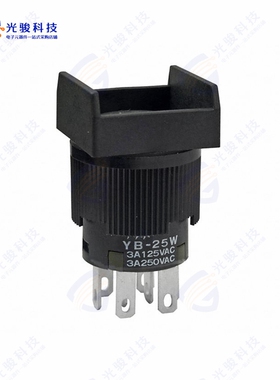 YB25WSKW01 《SWITCH PUSHBUTTON DPDT 3A 125V》