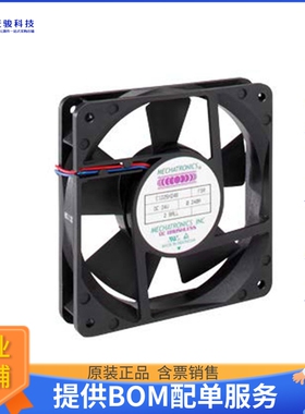 无刷直流风扇E1225E24B1-FSR-TTL【FAN AXIAL 120X25MM 24VDC WIR