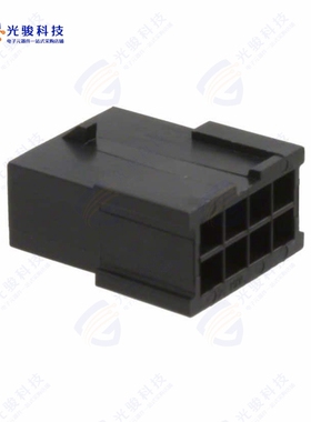 430200801《CONN PLUG 8POS 3MM VERT DUAL》