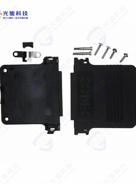 165X13409XE《CONN BACKSHELL 50POS 180DEG BLK》