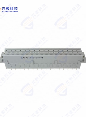 166733-4《CONN DIN RCPT 48POS PNL MNT GOLD》