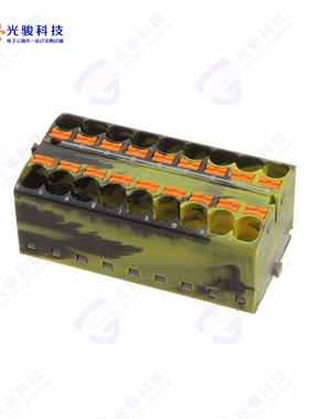 3273986《DISTRIBUTION BLOCK BLACK/YELLOW》