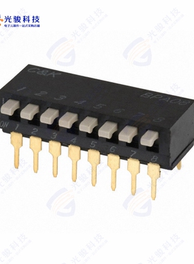 BPA08B 《SWITCH PIANO DIP SPST 100MA 5V》