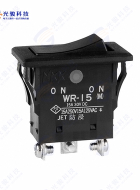 WR15AT 《SWITCH ROCKER SPDT 15A 125V》
