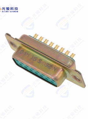 DAM15S032N《CONN D-SUB RCPT 15POS SLDR CUP》