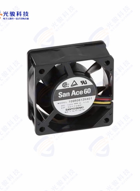 109R0612H401《FAN 60X25MM 12VDC TACH》