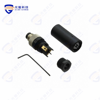 214HR NC032《CONN PLUG MALE 3POS GOLD SCREW》