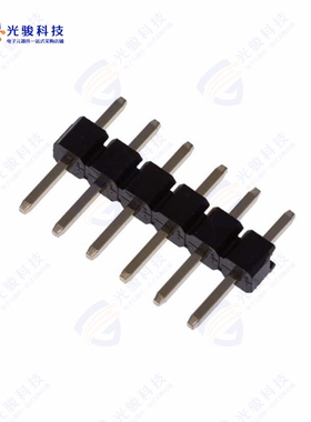 BG030-06-A-0450-0300-N-G《6W, 2.54MM PITCH PIN HDR, SIL, T》