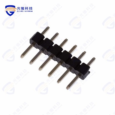 BG030-06-A-0450-0300-N-G《6W, 2.54MM PITCH PIN HDR, SIL, T》