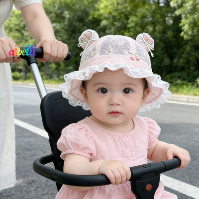 女童可爱渔夫帽婴儿春夏季遮阳帽
