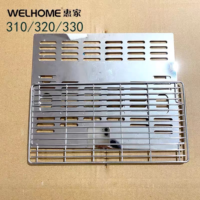 Welhome/惠家KD310/320/330咖啡机接水盘不锈钢盖废水盘顶部网格-封面