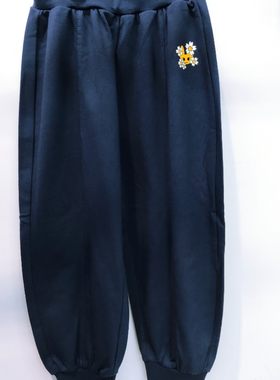2.9折1爱儿健品牌童装21113087女中童春秋装针织长裤螺纹束口正品
