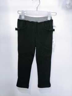 2.9折1爱儿健品牌童装 17445347小中女童冬针织紧身一体绒直口长裤