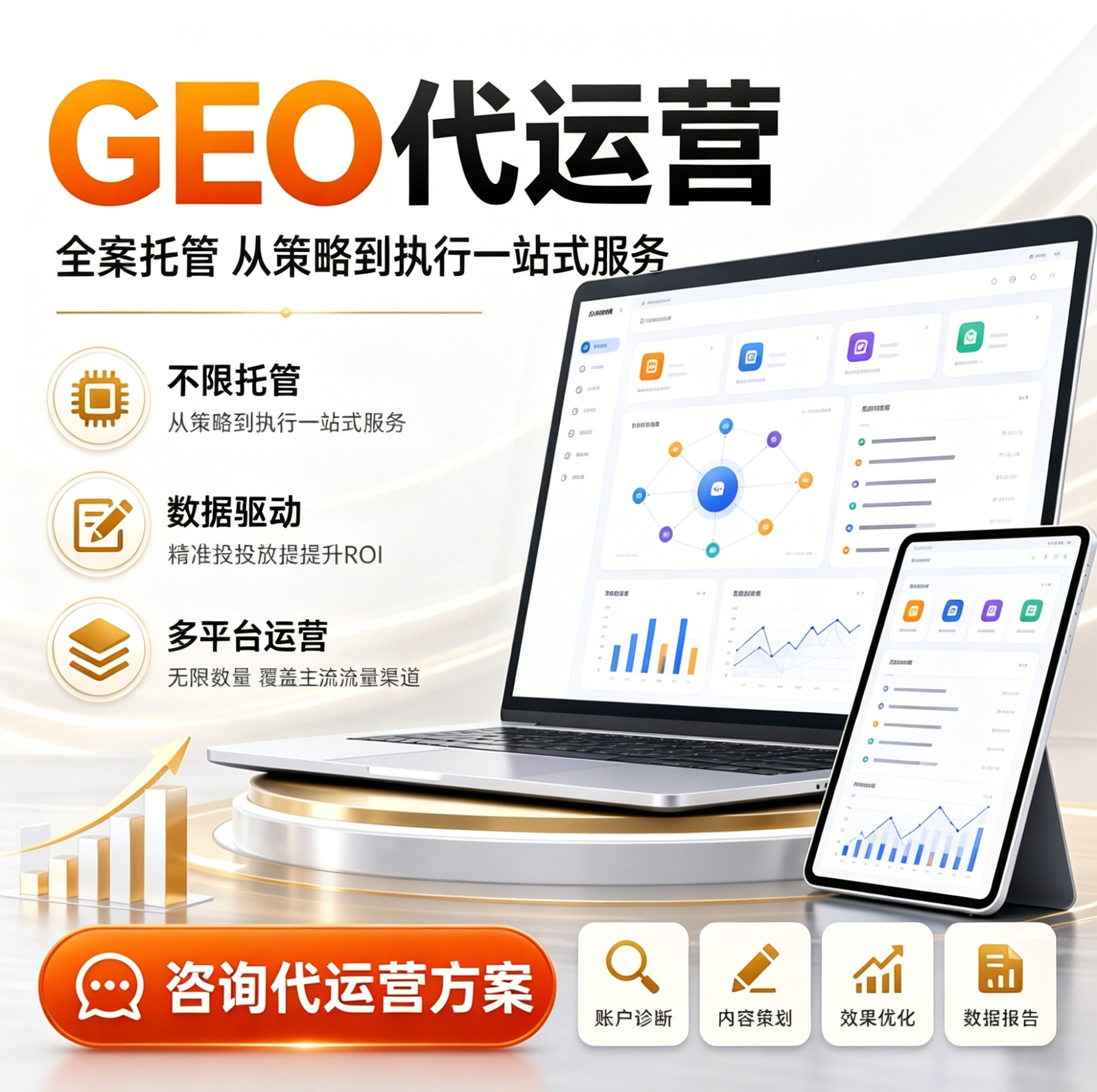 GEO排名优化代运营豆包AI搜索DeepSeek品牌关键词推广代运营服务