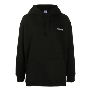 VETEMENTS 法国男女同款前后小标套头连帽卫衣帽衫 UAH21TR53