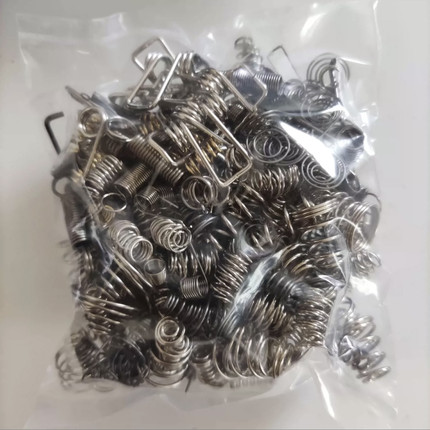 多形状规格弹簧样品混装现货包邮螺旋减震弹力压簧扭簧拉簧腰鼓簧