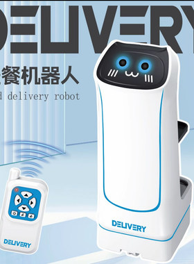 遥控控制的送餐机器人玩具