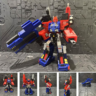 变形金刚经典1.0通天晓和擎天柱马甲车厢Transformer FPJ TFX-01