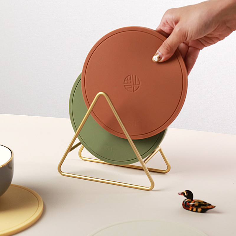 隔热垫百品良防烫耐高温硅胶福字