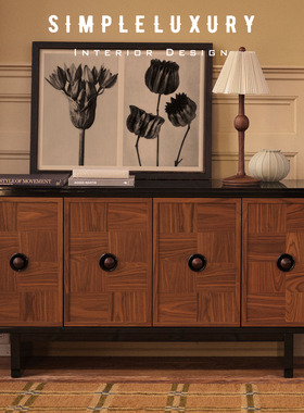 Pierce & Ward Lacquered 设计师合作限定 胡桃木 餐边柜边柜斗柜