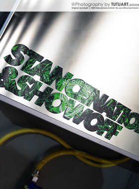 TUTU圖圖車貼 STANCENATION车窗后档装饰贴SUP外星人车尾反光贴纸