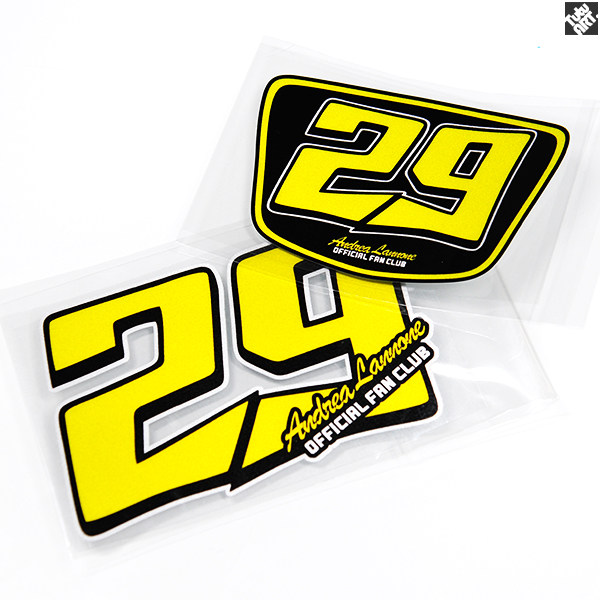 tutu圖圖车贴 定制29号尤尼 疯子29头盔装饰贴纸摩托车反光贴花