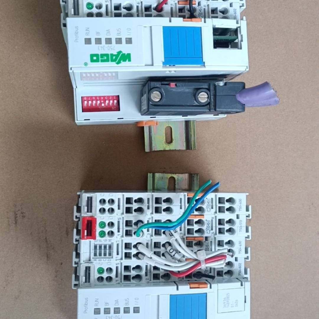 议价WAGO万可PLC模块750-343，拆机件两套