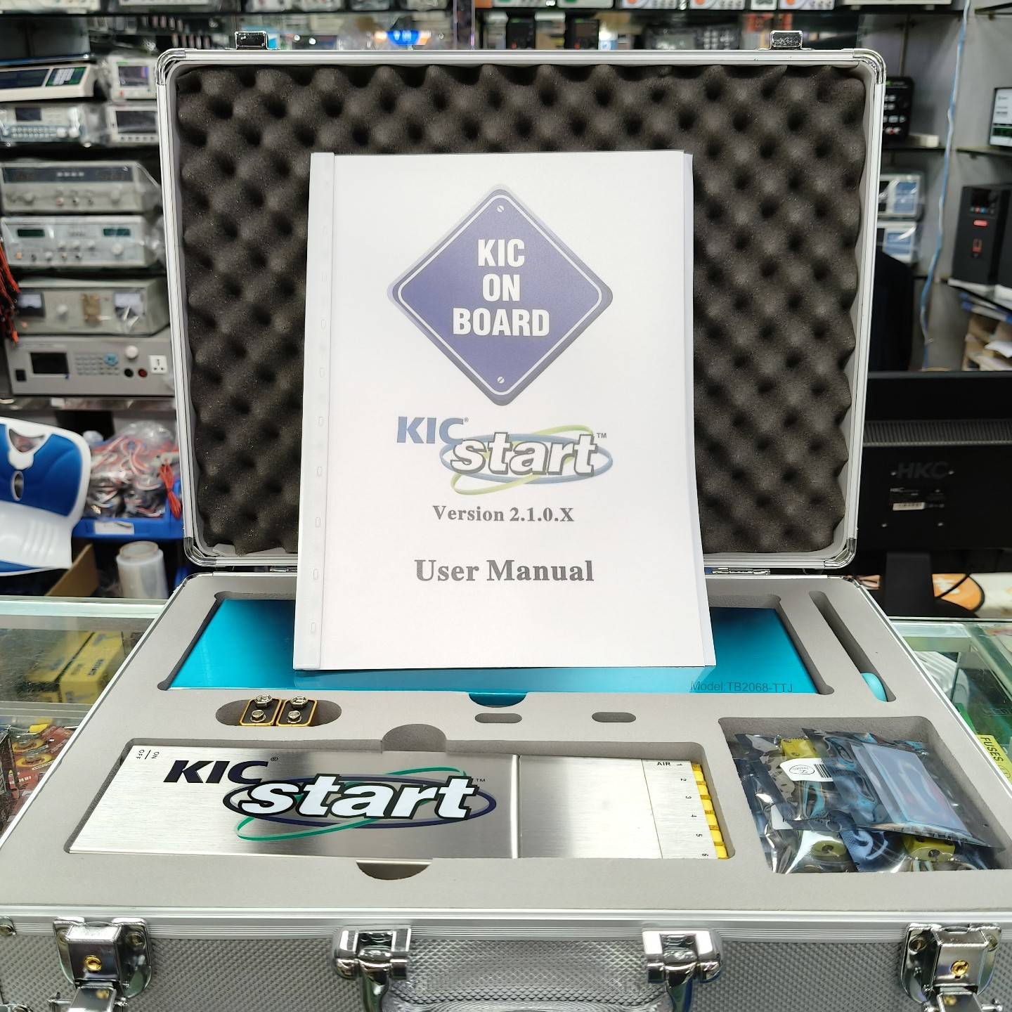 议价全新KIC炉温测试仪start2000六通道回流焊波