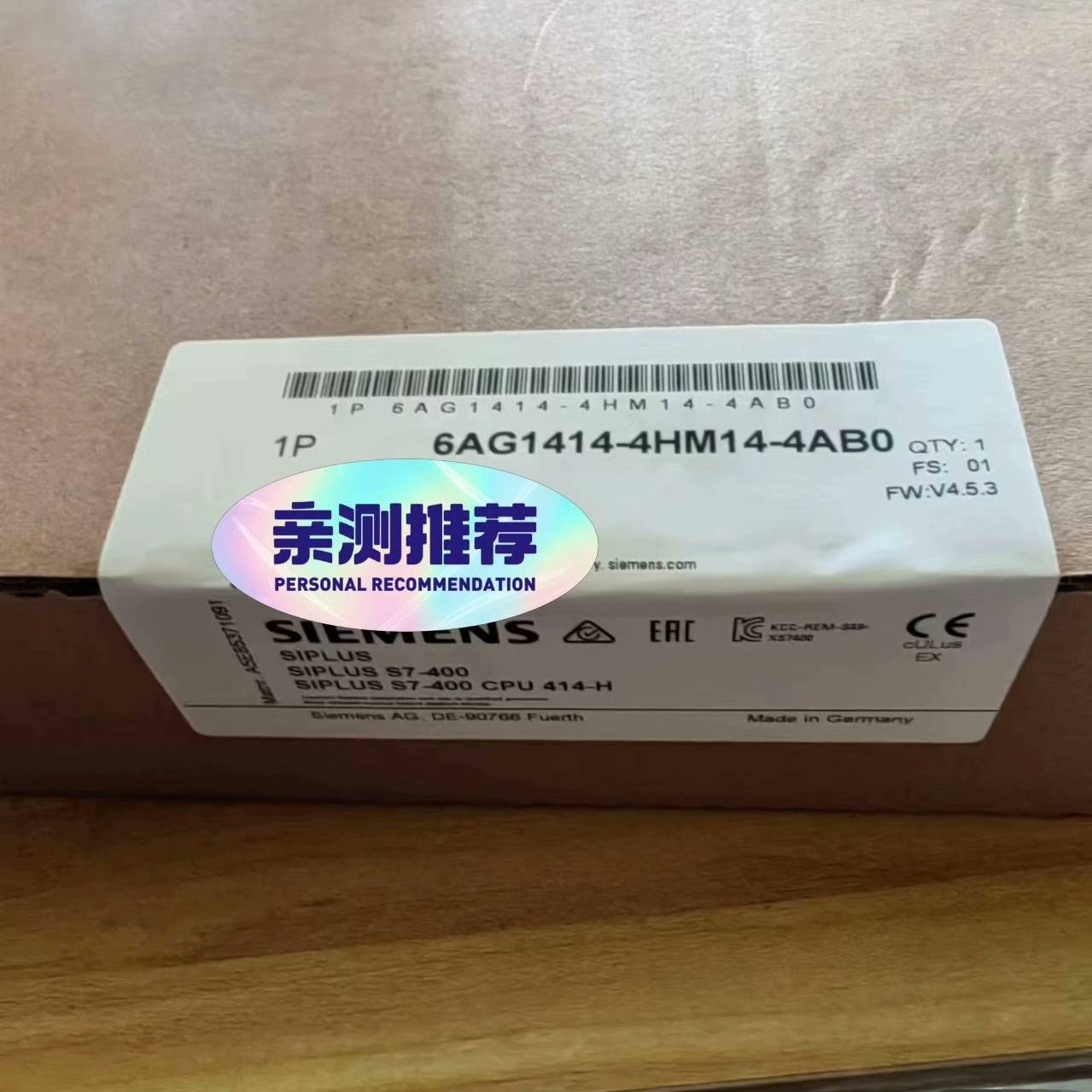 议价6ES7414-4HM14-0AB0