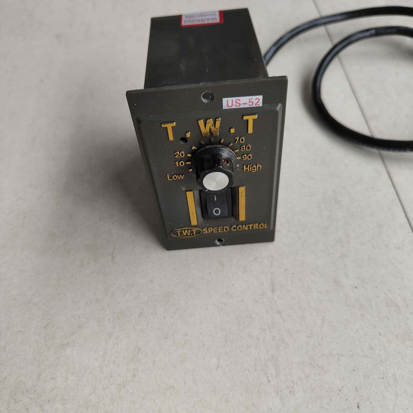 议价TWT东炜庭US-52单相220V电机马达交流调速器