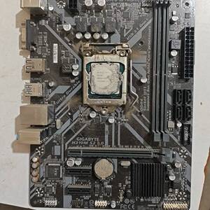 议价技嘉H310M S2 2.0主板，G5420U套板。图片实物